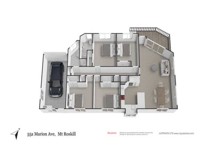 Photo of property in 55a Marion Avenue, Mount Roskill, Auckland, 1041