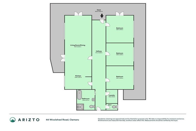 Photo of property in 44 Woolshed Road, Reidston, Oamaru, 9492