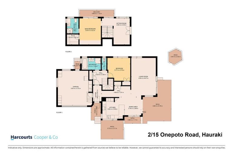 Photo of property in 2/15 Onepoto Road, Hauraki, Auckland, 0622