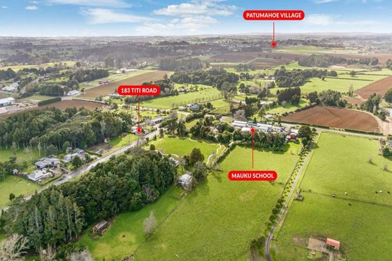 Photo of property in 183 Titi Road, Mauku, Pukekohe, 2678