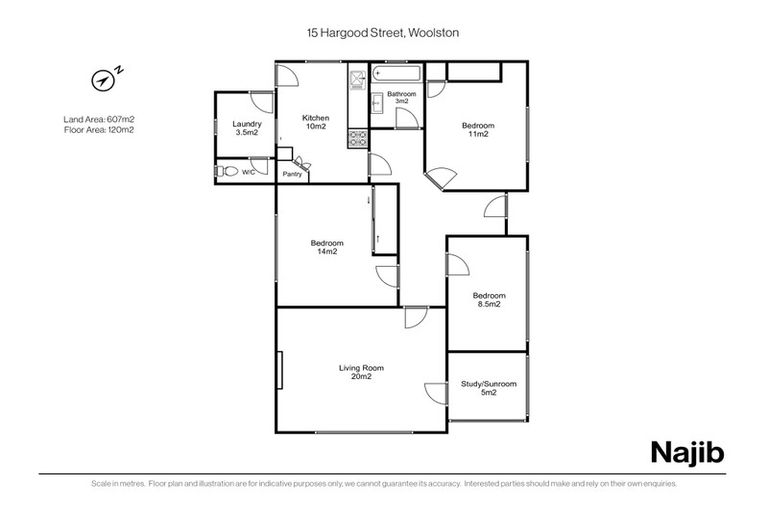 Photo of property in 15 Hargood Street, Woolston, Christchurch, 8062