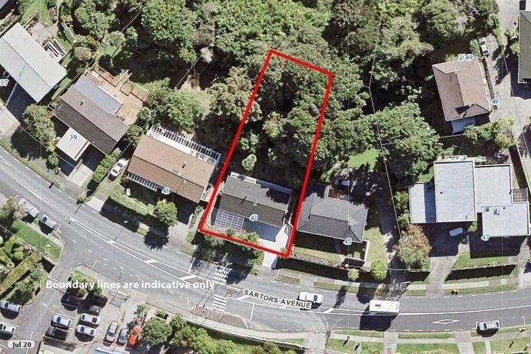 Photo of property in 43 Sartors Avenue, Northcross, Auckland, 0630