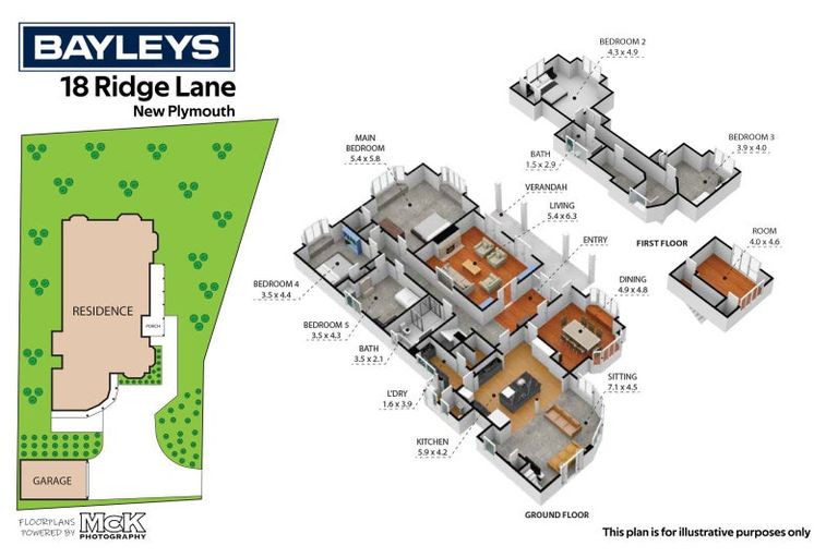 Photo of property in 18 Ridge Lane, New Plymouth, 4310