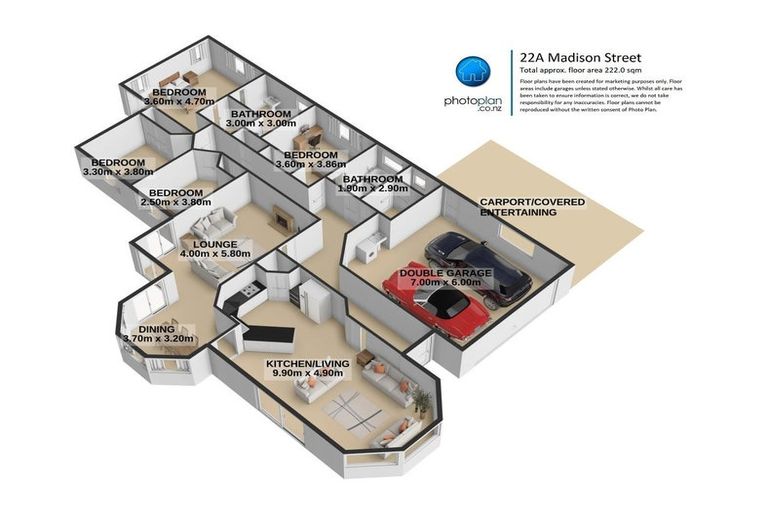 Photo of property in 22a Madison Street, Cambridge, 3434