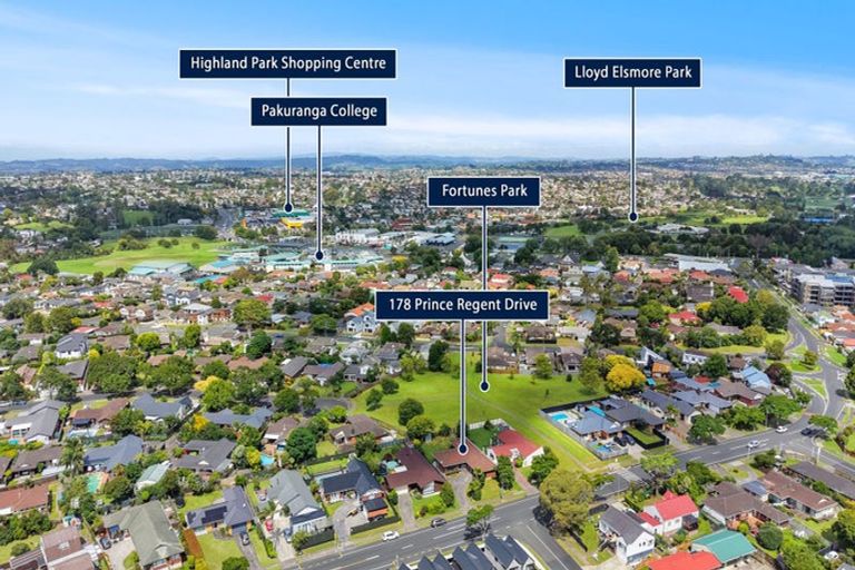 Photo of property in 178 Prince Regent Drive, Farm Cove, Auckland, 2012