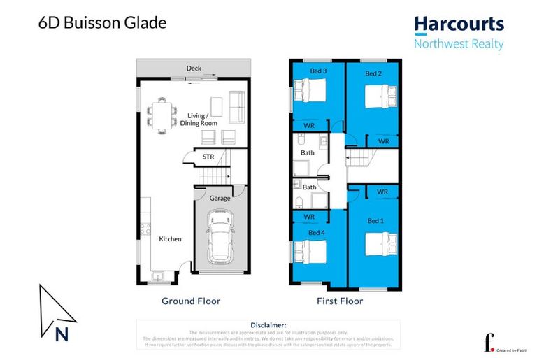 Photo of property in 6d Buisson Glade, West Harbour, Auckland, 0618