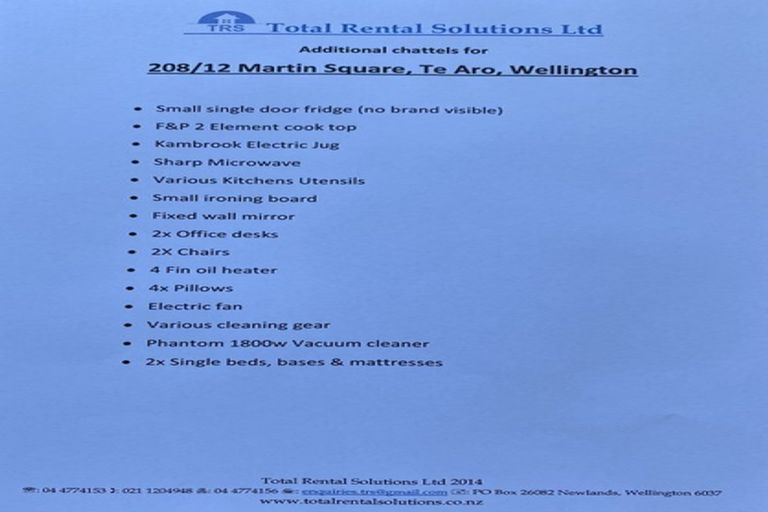 Photo of property in Martin Square Apartments, 208/20 Martin Square, Te Aro, Wellington, 6011