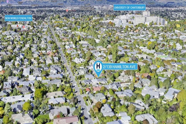 Photo of property in 2/139 Hamilton Avenue, Ilam, Christchurch, 8041