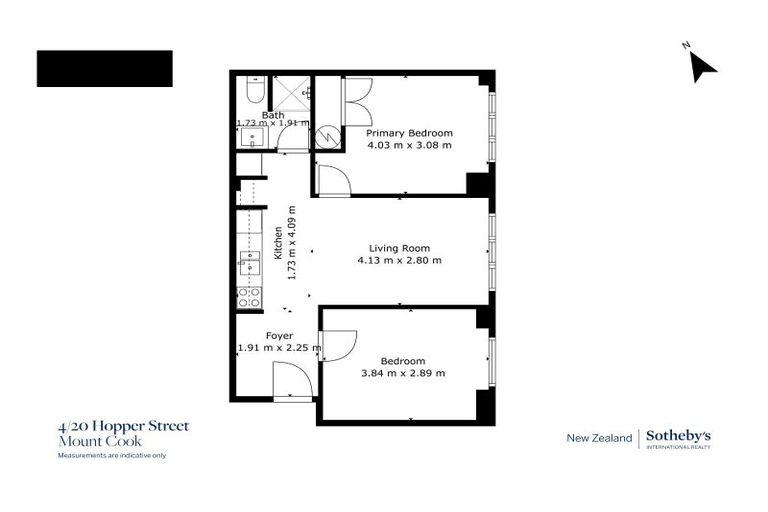 Photo of property in Hopper Street Apartments, 4/20 Hopper Street, Mount Cook, Wellington, 6011