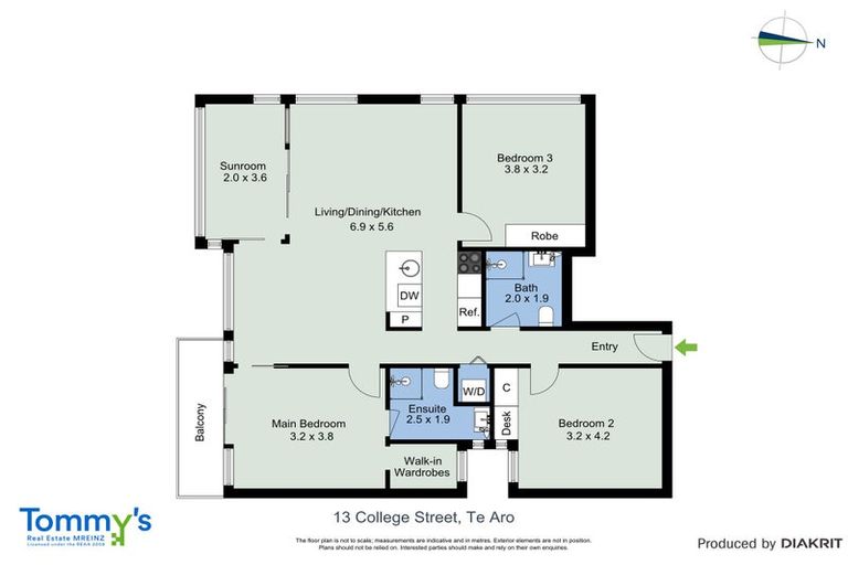 Photo of property in Forte Apartments, 112/13 College Street, Te Aro, Wellington, 6011