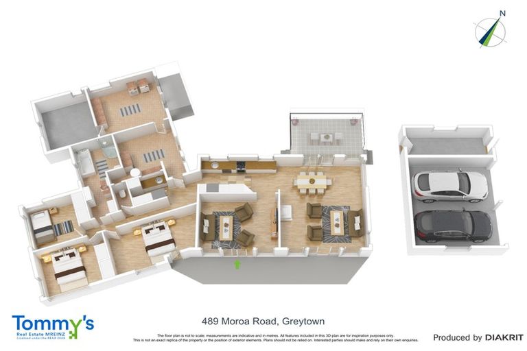 Photo of property in 489 Moroa Road, Morison Bush, Greytown, 5794