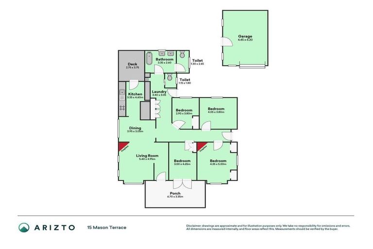 Photo of property in 15 Mason Terrace, Gonville, Whanganui, 4501