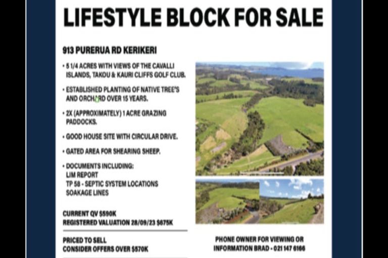 Photo of property in 913 Purerua Road, Te Tii, Kerikeri, 0294