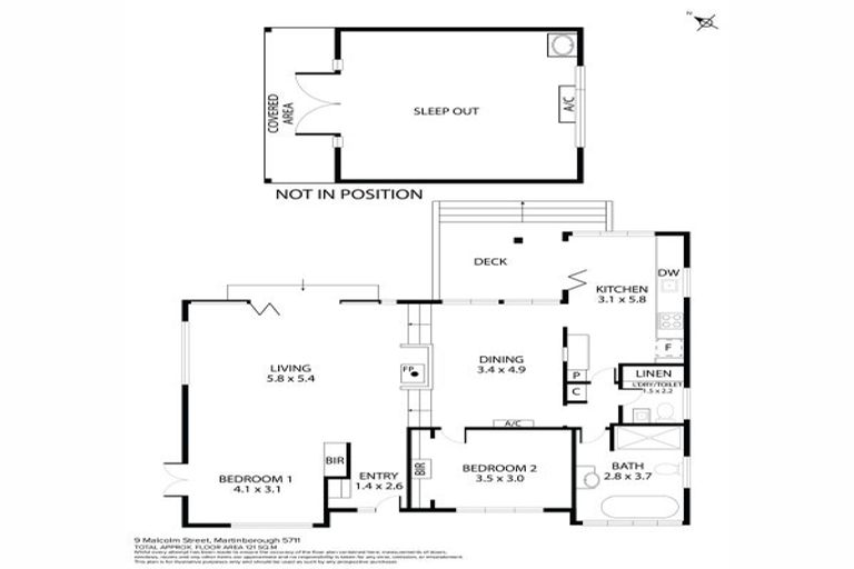 Photo of property in 9 Malcolm Street, Martinborough, 5711