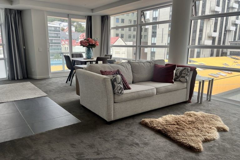 Photo of property in Pinnacle Apartments, E506/160 Victoria Street, Te Aro, Wellington, 6011