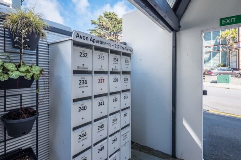 Photo of property in Avon Apartments, 15/217 The Terrace, Wellington Central, Wellington, 6011