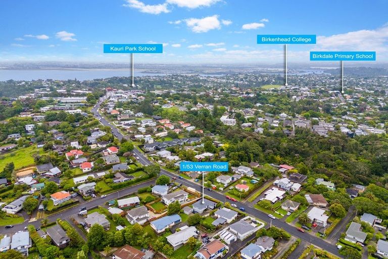 Photo of property in 1/53 Verran Road, Birkenhead, Auckland, 0626