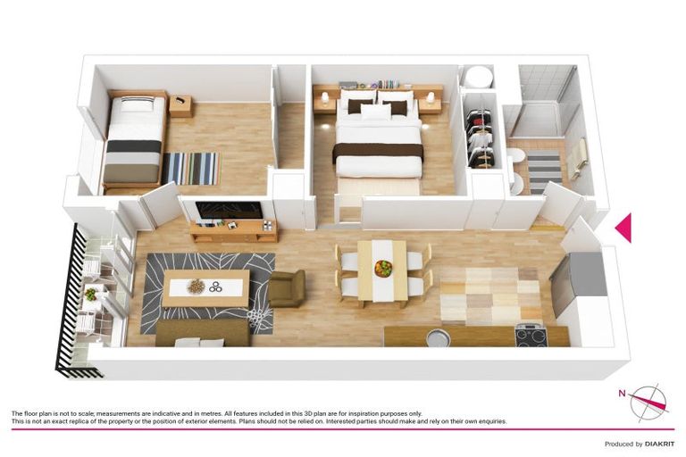 Photo of property in 405/21 King Street, Mount Cook, Wellington, 6021