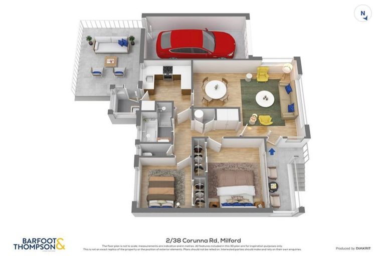 Photo of property in 2/38 Corunna Road, Milford, Auckland, 0620