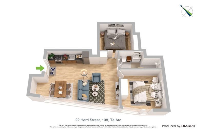 Photo of property in Chaffers Dock, 108/22 Herd Street, Te Aro, Wellington, 6011