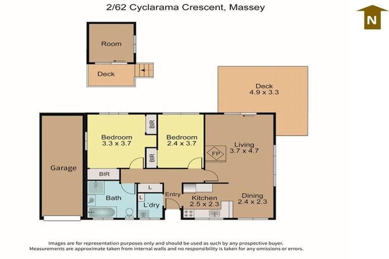 Photo of property in 2/62 Cyclarama Crescent, Massey, Auckland, 0614