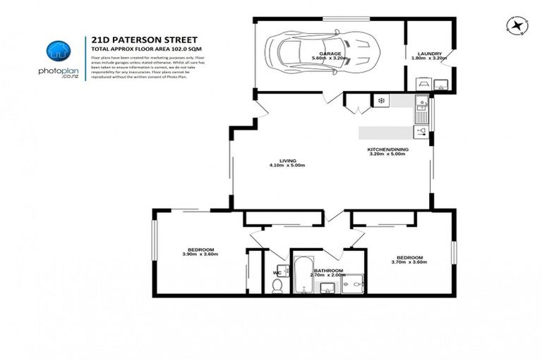 Photo of property in 21d Paterson Street, Frankton, Hamilton, 3204