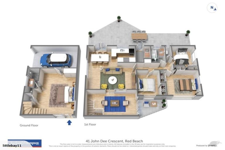 Photo of property in 41 John Dee Crescent, Red Beach, 0932