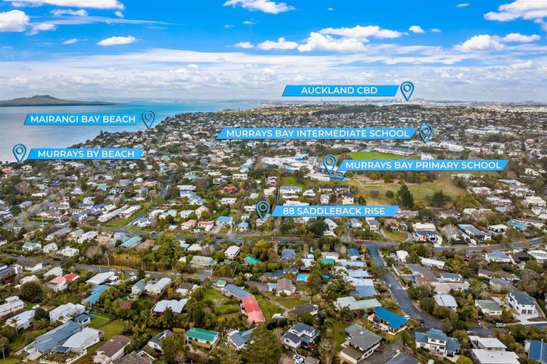 Photo of property in 88 Saddleback Rise, Murrays Bay, Auckland, 0630