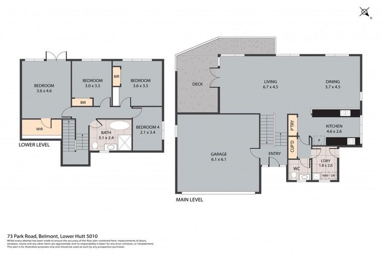 Photo of property in 73 Park Road, Belmont, Lower Hutt, 5010