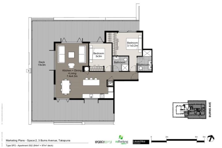 Photo of property in 3 Burns Avenue, Takapuna, Auckland, 0622