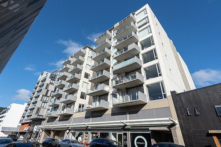 Photo of property in Trinity Apartments, 406/19 College Street, Te Aro, Wellington, 6011