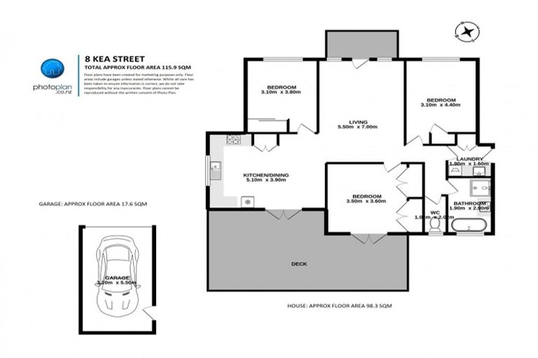Photo of property in 8 Kea Street, Frankton, Hamilton, 3204