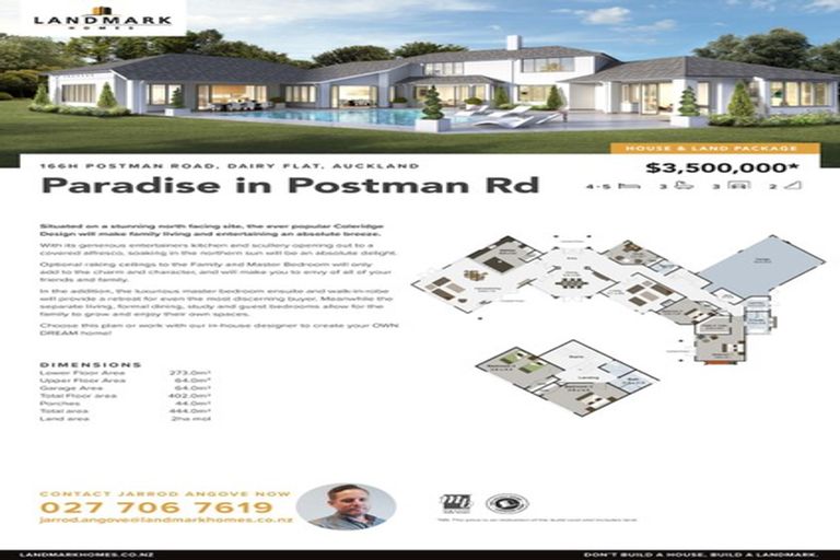 Photo of property in 166h Postman Road, Dairy Flat, 0794