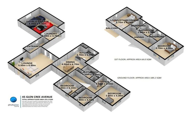 Photo of property in 45 Glen Cree Avenue, Rototuna, Hamilton, 3210