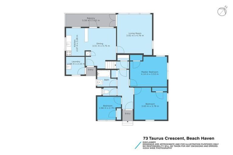 Photo of property in 73 Taurus Crescent, Beach Haven, Auckland, 0626