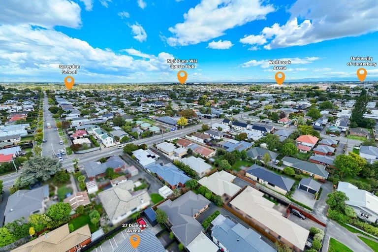 Photo of property in 2/37 Diamond Avenue, Spreydon, Christchurch, 8024