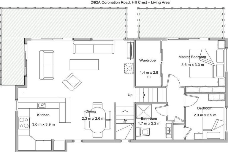 Photo of property in 92b Coronation Road, Hillcrest, Auckland, 0627