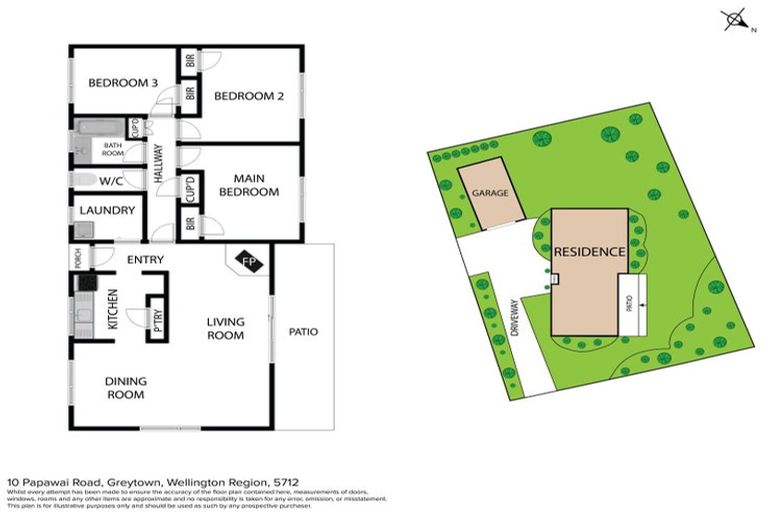 Photo of property in 10 Papawai Road, Greytown, 5712