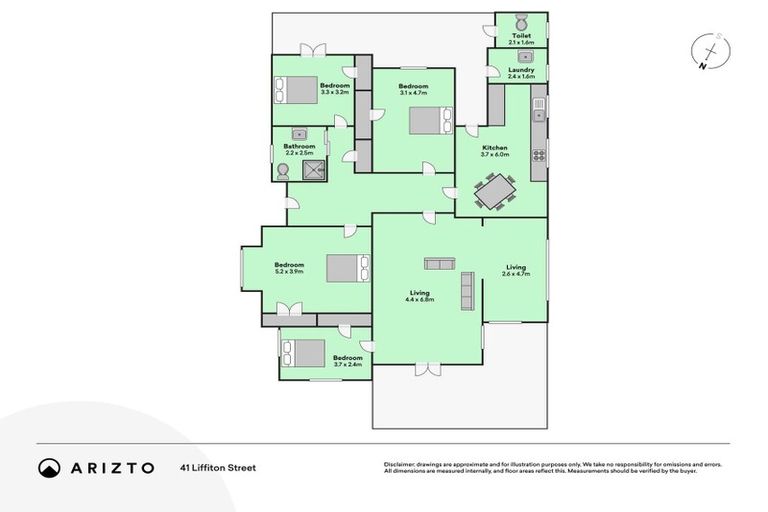 Photo of property in 41 Liffiton Street, Gonville, Whanganui, 4501