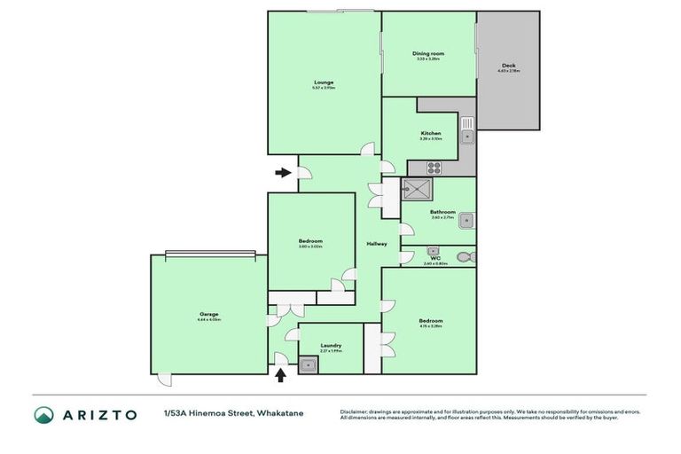 Photo of property in 1/53a Hinemoa Street, Whakatane, 3120