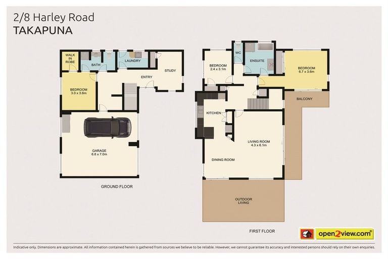 Photo of property in 2/8 Harley Road, Hauraki, Auckland, 0622