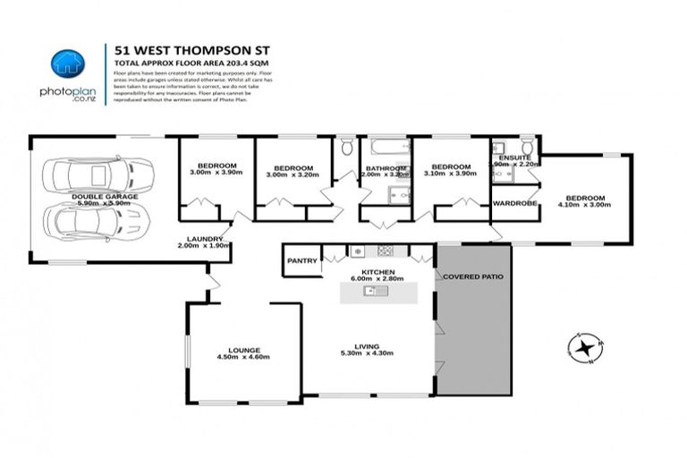 Photo of property in 51 West Thompson Street, Leamington, Cambridge, 3432