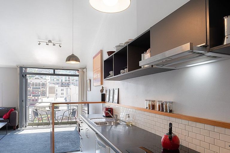 Photo of property in Hannahs Corner, 36/8 Leeds Street, Te Aro, Wellington, 6011