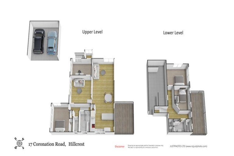 Photo of property in 17 Coronation Road, Hillcrest, Auckland, 0627