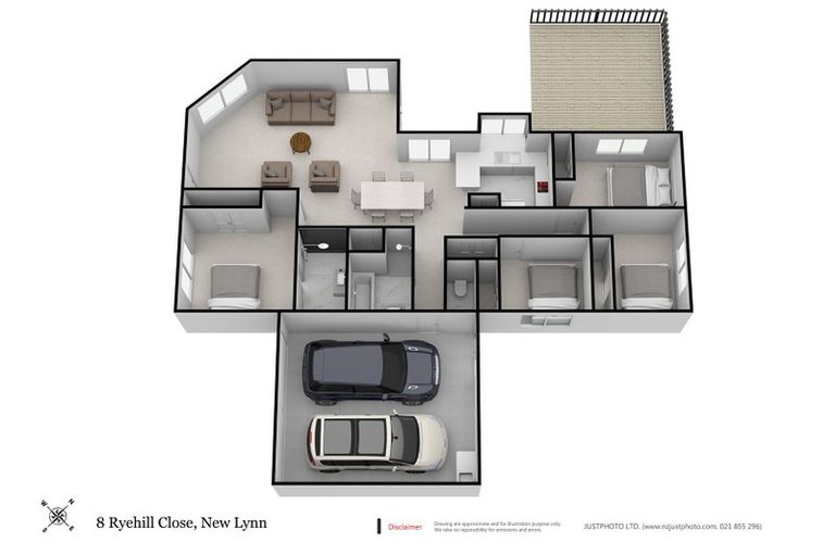 Photo of property in 8 Ryehill Close, New Lynn, Auckland, 0600