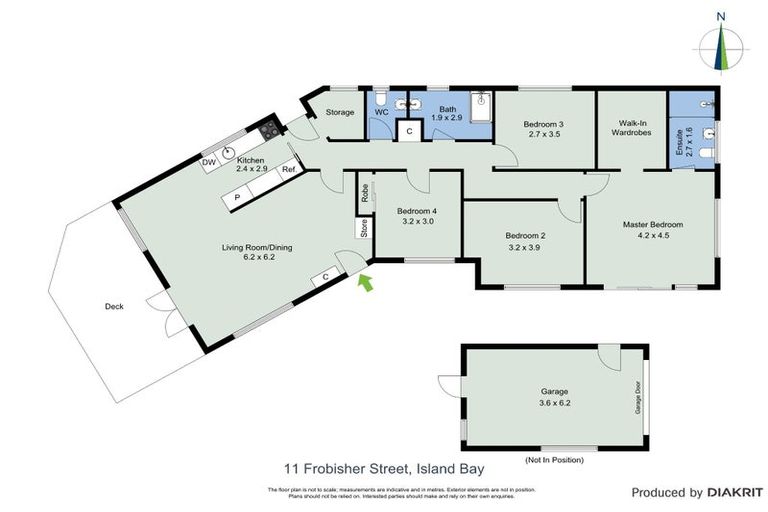 Photo of property in 11 Frobisher Street, Island Bay, Wellington, 6023