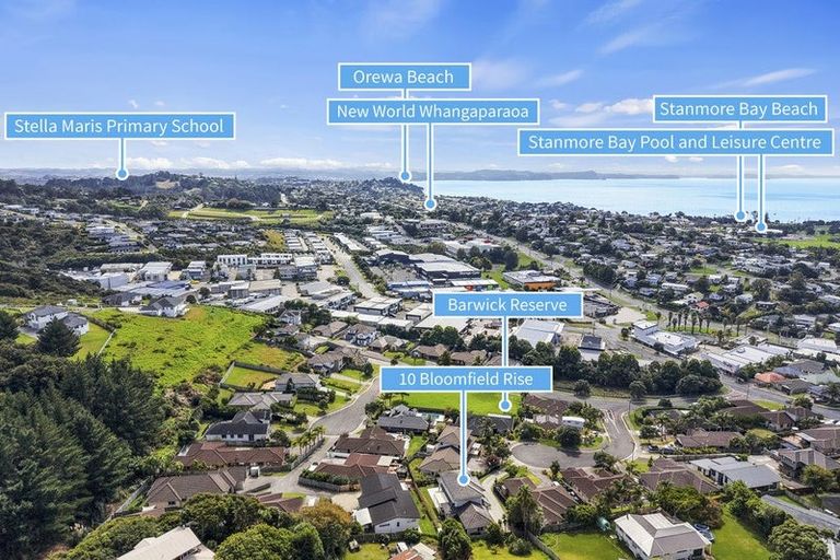 Photo of property in 10 Bloomfield Rise, Stanmore Bay, Whangaparaoa, 0932