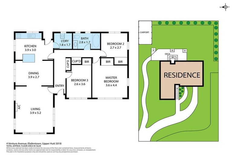 Photo of property in 4 Ventura Avenue, Ebdentown, Upper Hutt, 5018