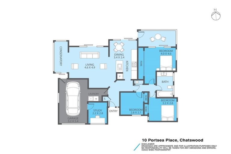 Photo of property in 10 Portsea Place, Chatswood, Auckland, 0626