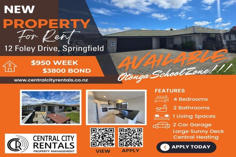 Photo of property in 12 Foley Drive, Springfield, Rotorua, 3015